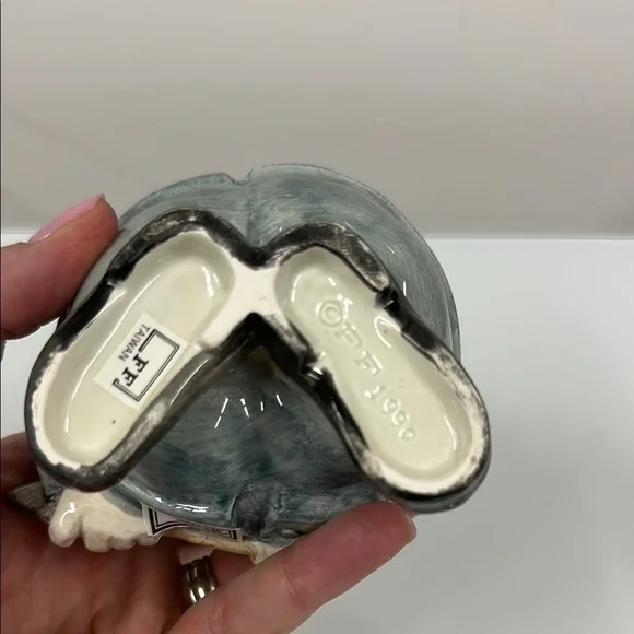 Pilgrims Progress sugar bowl and lid by FITZ & FLOYD vintage - Picture 6 of 6